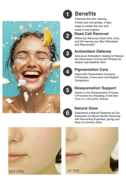 Kashees VC Whitening Face Wash