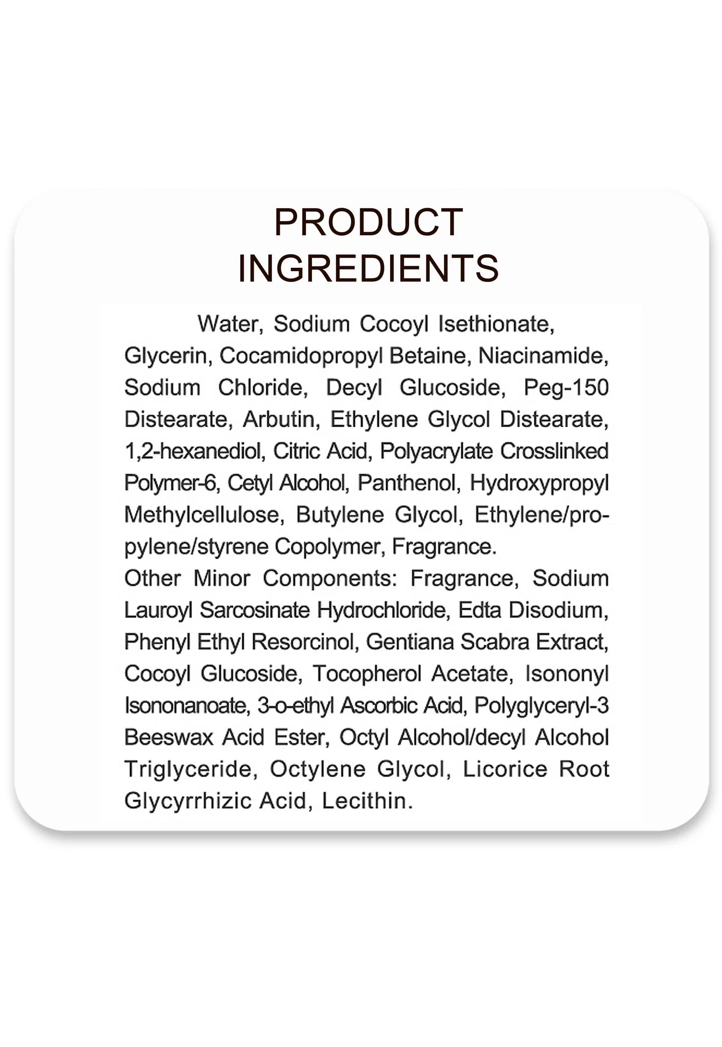 Kashees VC Whitening Face Wash